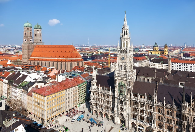 Stadtansicht von Bayern