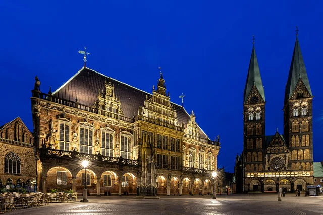 Stadtansicht von Bremen
