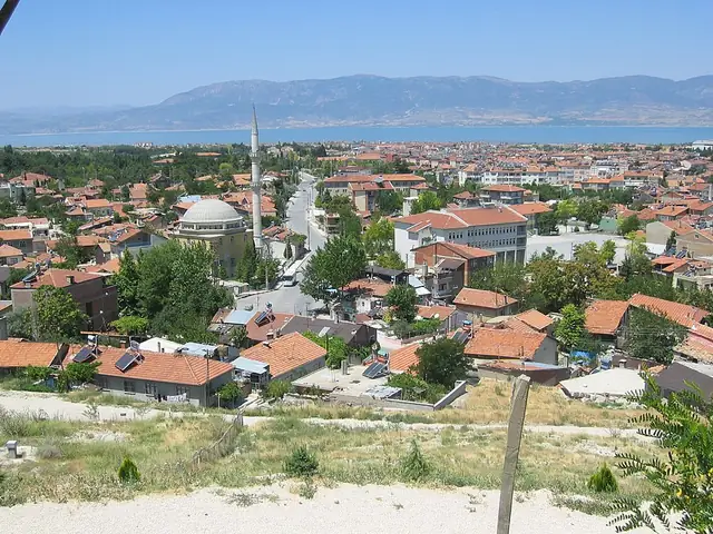 Burdur şehrinden genel görünüm