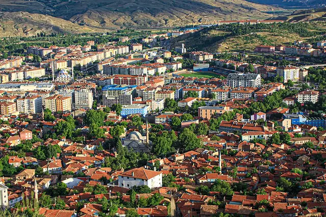 Çankırı şehrinden genel görünüm