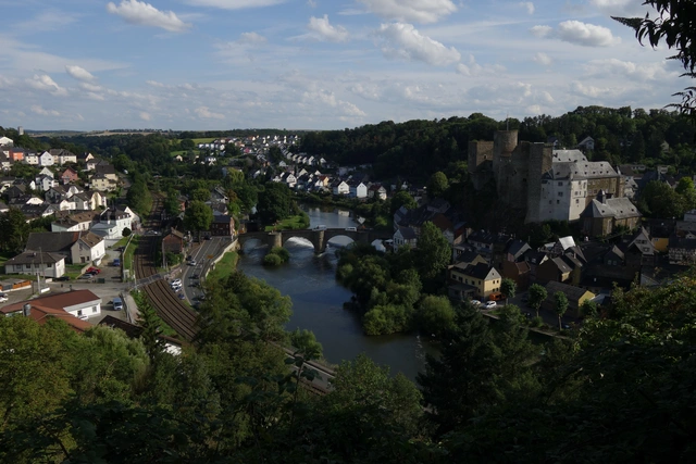 Stadtansicht von Hessen